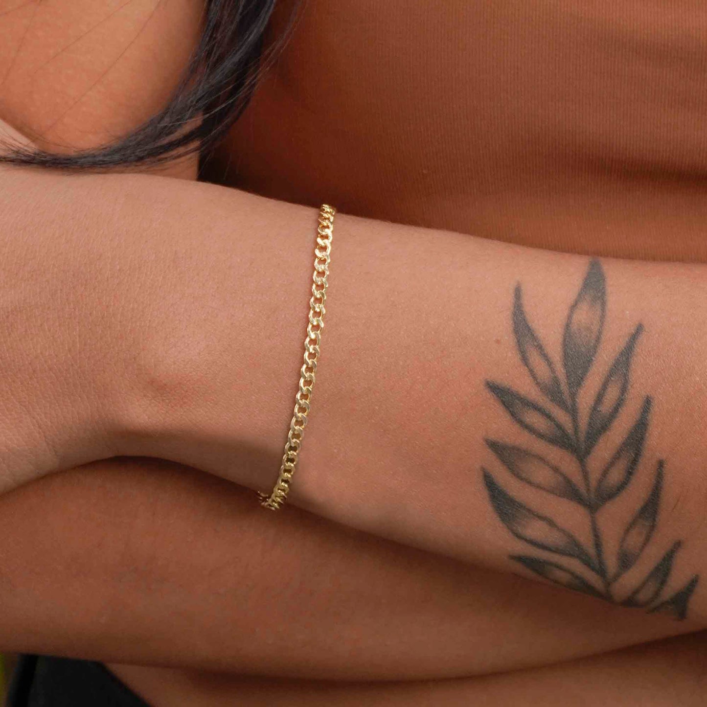 REF: 54286 Pulsera Cubana 18cm