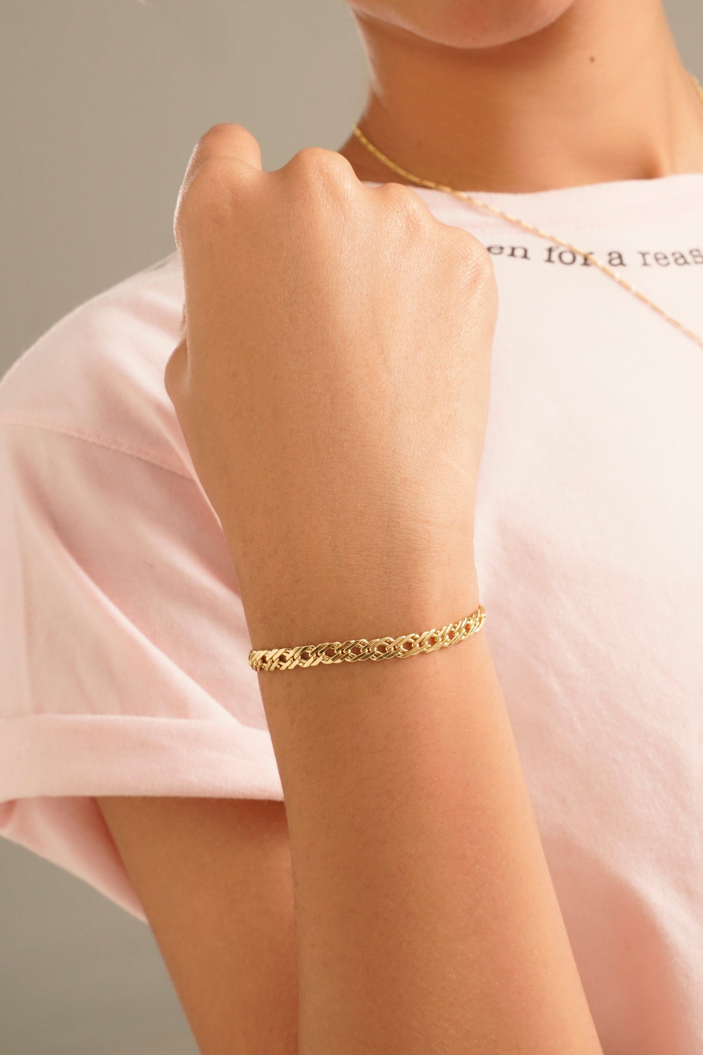 REF: 54661 Pulsera Cruzada 20cm 5mm