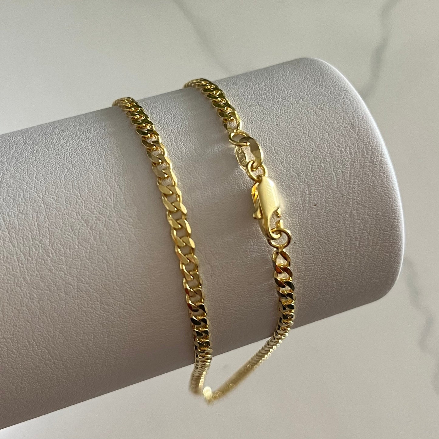 REF 40258 - Cadena Cubana 3mm ( 65cms )