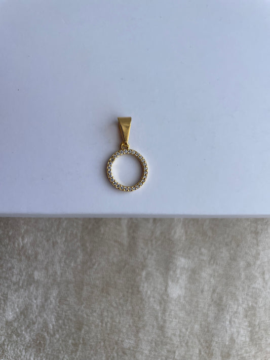 REF: 27300 Dije Circulo Piedras