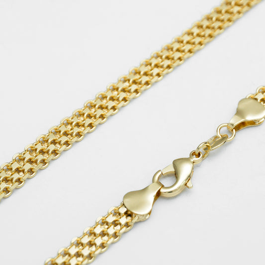 REF 44888 - Cadena China Doble Carril 6mm (65cm)